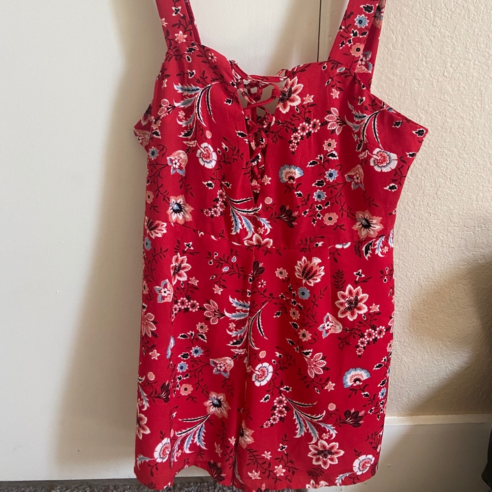 Tie up romper